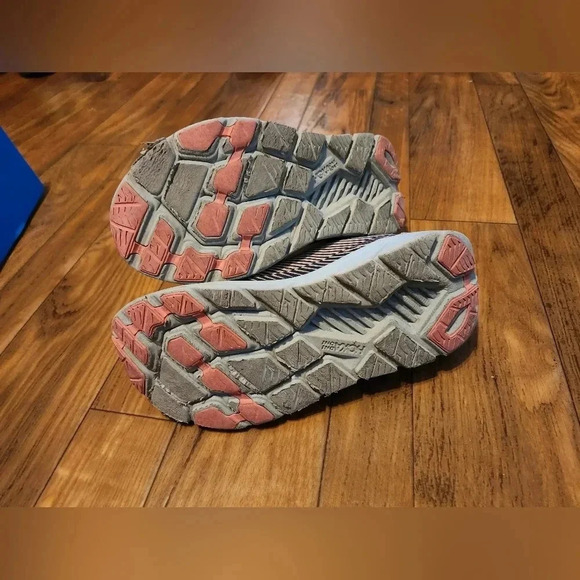 HOLA Rincon 2 womens 9 Orange Navy Grey Trail Hiking Running Shoes - Picture 8 of 10